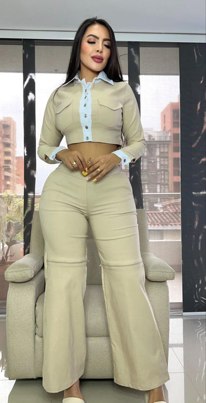 CONJUNTO PANTALÓN Y CHAQUETA
