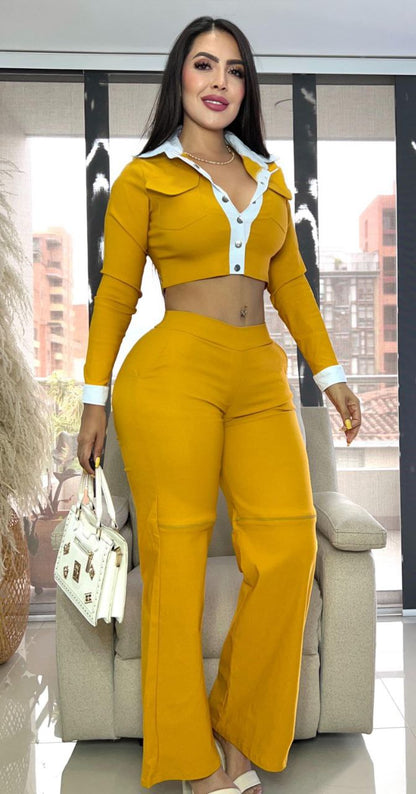 CONJUNTO PANTALÓN Y CHAQUETA